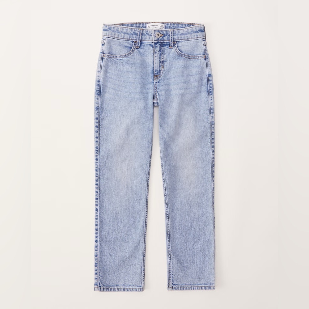 Abercrombie 90’s High Rise Straight Jeans